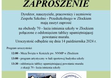 70 - lecie ZSP w Złockiem