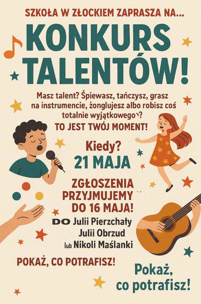 Szkolny konkurs talentów